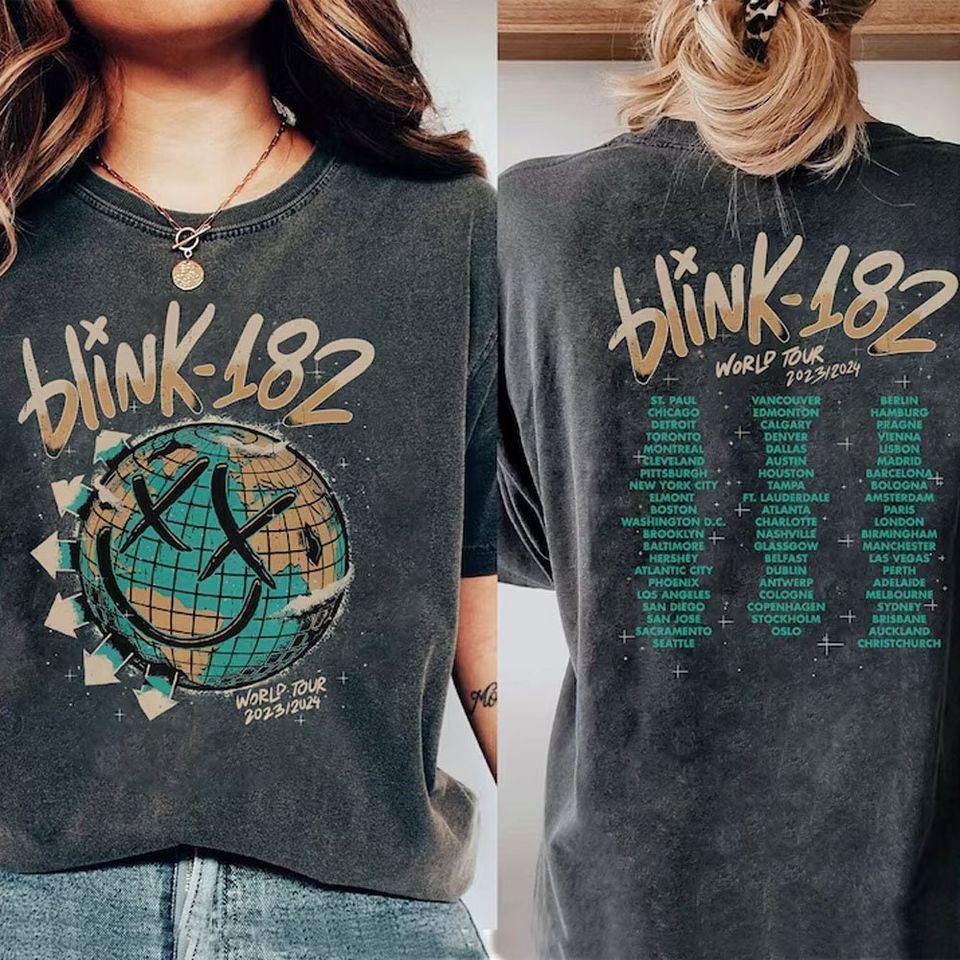 Color B182 Shirtb182 The World Tour 20232024 Shirt 2 Sided